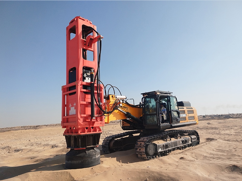 150千焦挖機(jī)高速液壓夯實機(jī)